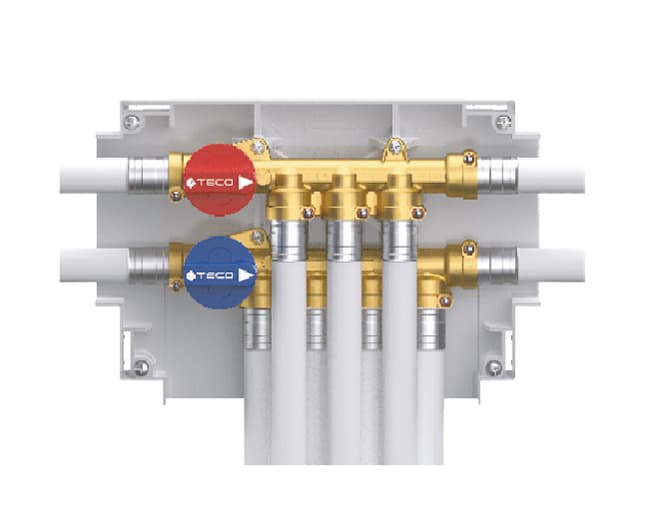 Collettore Mono Intercettazione 5 + 4 Uscite Attacco Fastec F13 Teco - 2