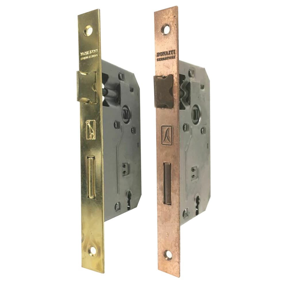 Serratura B.q. Ottonato Lucido e 45 Bonaiti Patent - 2