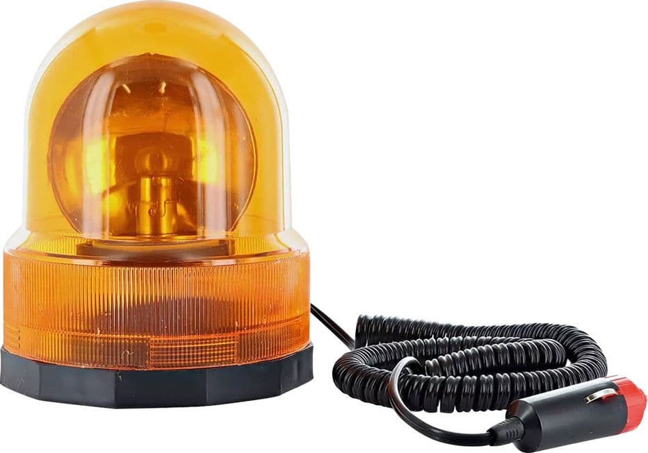 LAMPEGGIANTE SEGNALATORE PER AUTO 'FLASH LIGHT' lampada rotante - cm 15 x 12,5 x 12,5  - BricoGo - 2