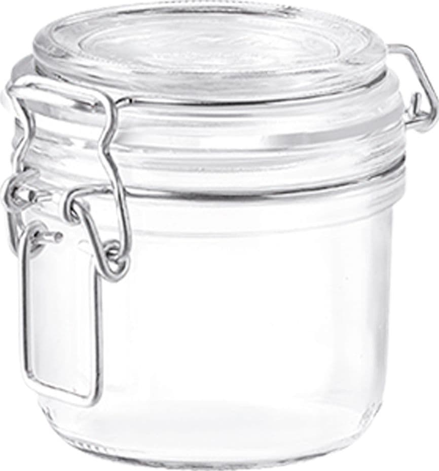 VASO ERMETICO IN VETRO PER ALIMENTI 'FIDO' 200 ml- 6 pezzi  - BORMIOLI – Bormioli Rocco