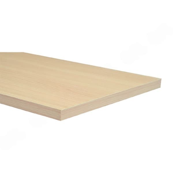 Mensola in Truciolare 80 x 30 x 1,8 Rovere Naturale Ecopan 5 Pezzi - 2