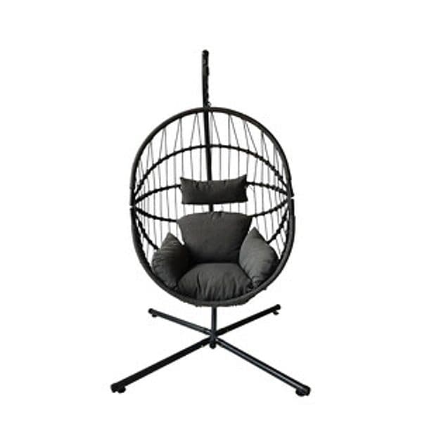 Poltrona Sospesa Aura Acciaio Polyrat 108 x 192CM - 2