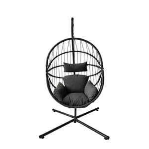 Poltrona Sospesa Aura Acciaio Polyrat 108 x 192CM - 2
