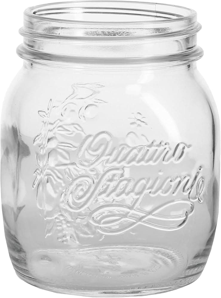 Vaso Ermetico Bormioli Quattro Stagioni Vetro Alimenti 6 Pezzi 700 ml - 2