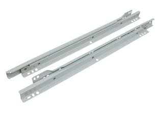Guide Scorrevoli per Cassetti Bianche 50 cm 5 Paio Telese - 2