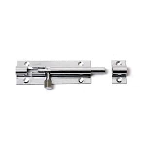 Catenacciolo a Cannone in Ottone 120 mm Cromo 10 Pezzi - 2