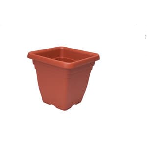 Quadro Laurus 40 x 40 x 36CM 28L Terracotta Vaso 6 Pezzi - 2
