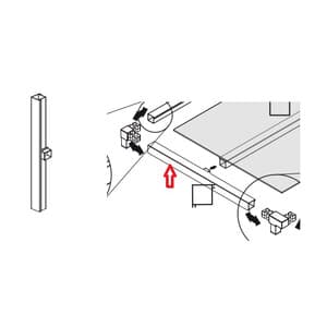 Kit Coprilavatrice Resina Profilo Piccolo x Base - 2