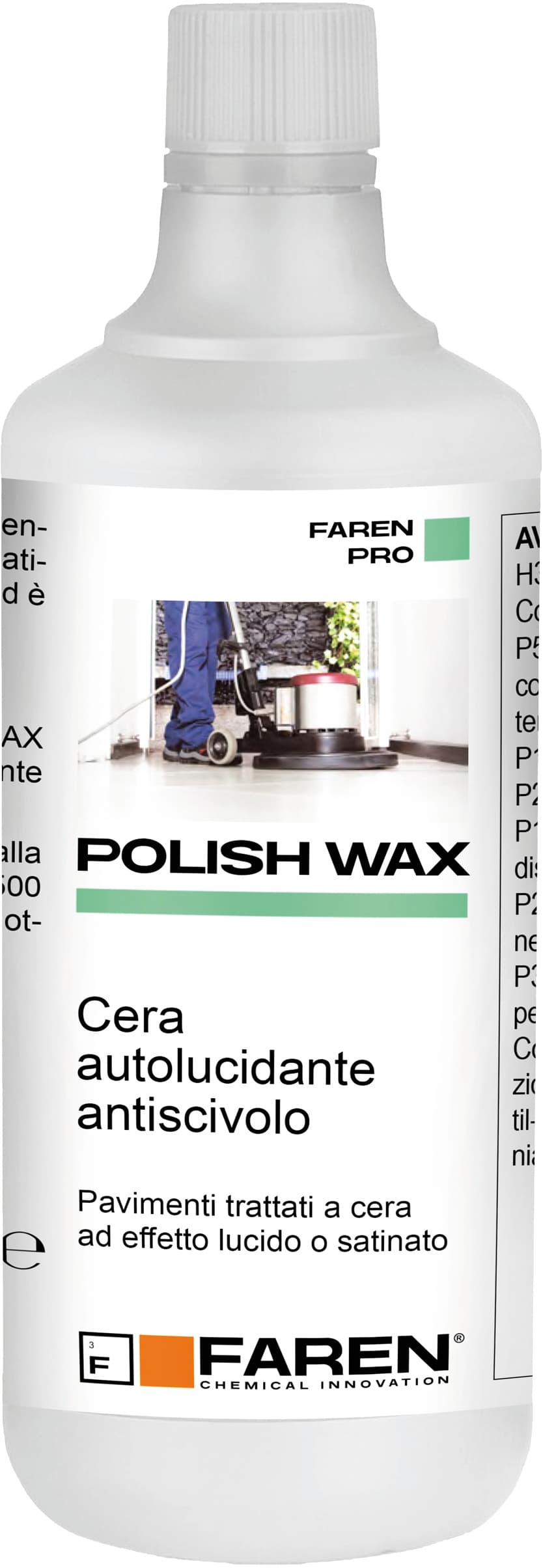 Cera Autolucidante Antiscivolo Polish Wax L 1 Faren - 2