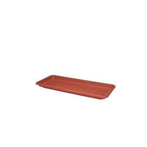 Sottofioriera Daphne 60 x 30 x 6CM Terracotta - 2