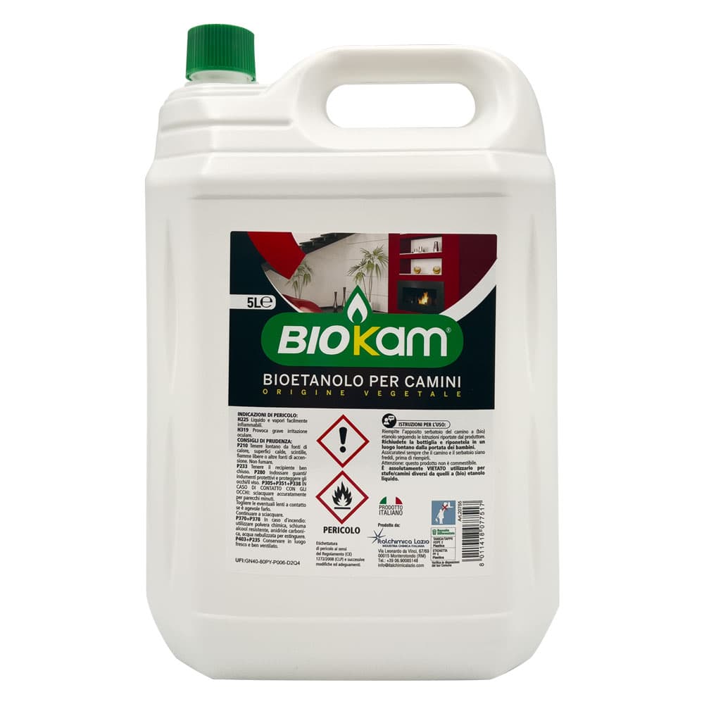 Combustibile Liquido Bioetanolo Italchimici Lazio 4 Pezzi 5 lt - 2