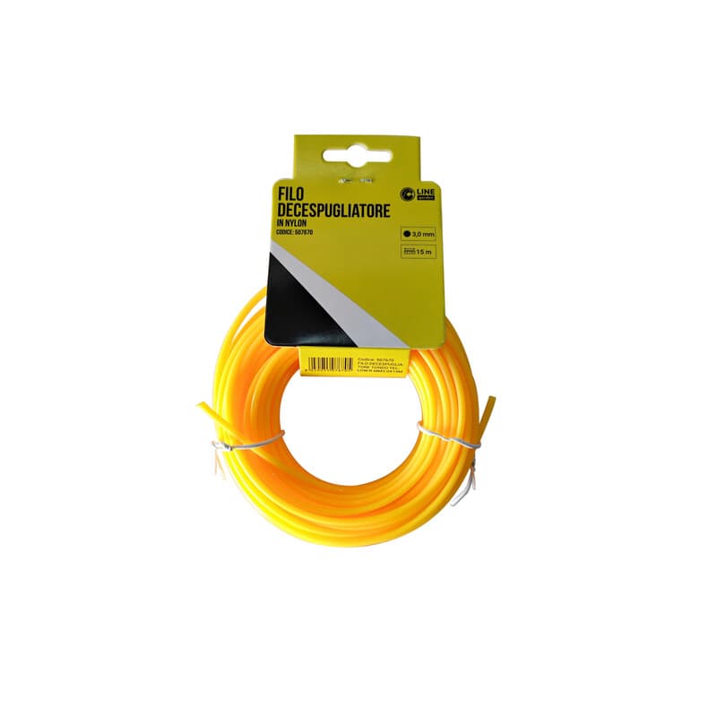 Filo Decespugliatore Tondo Yellow R MM3.0 x 15MT - 2