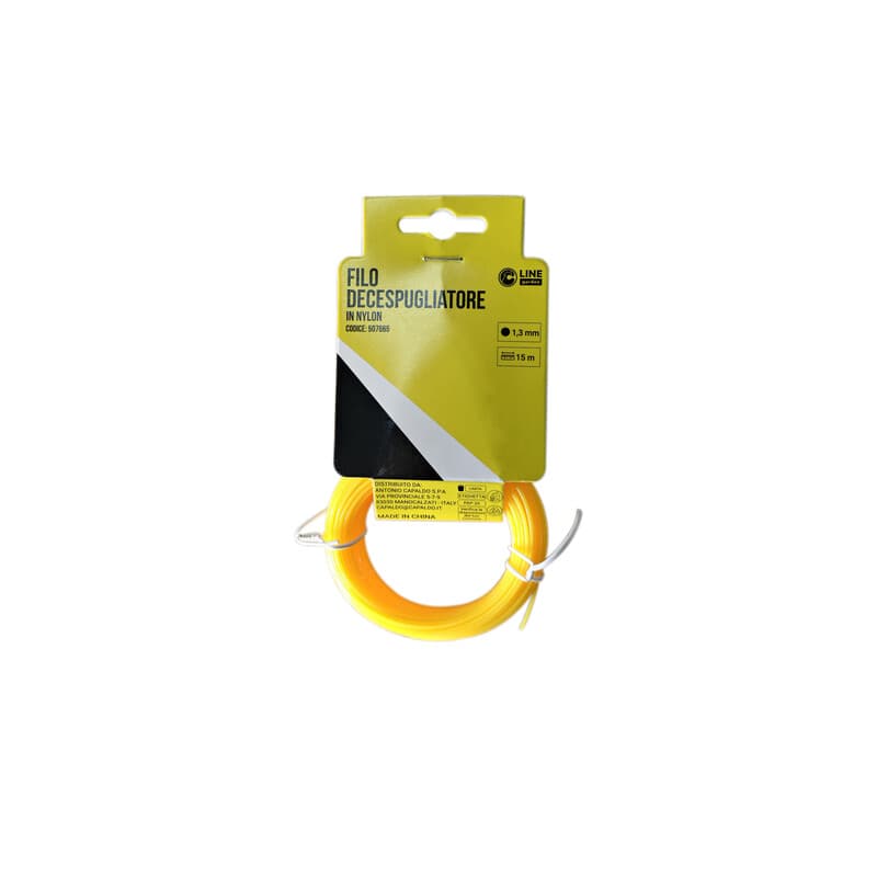 Filo Decespugliatore Tondo Yellow R MM1.3 x 15M - 2