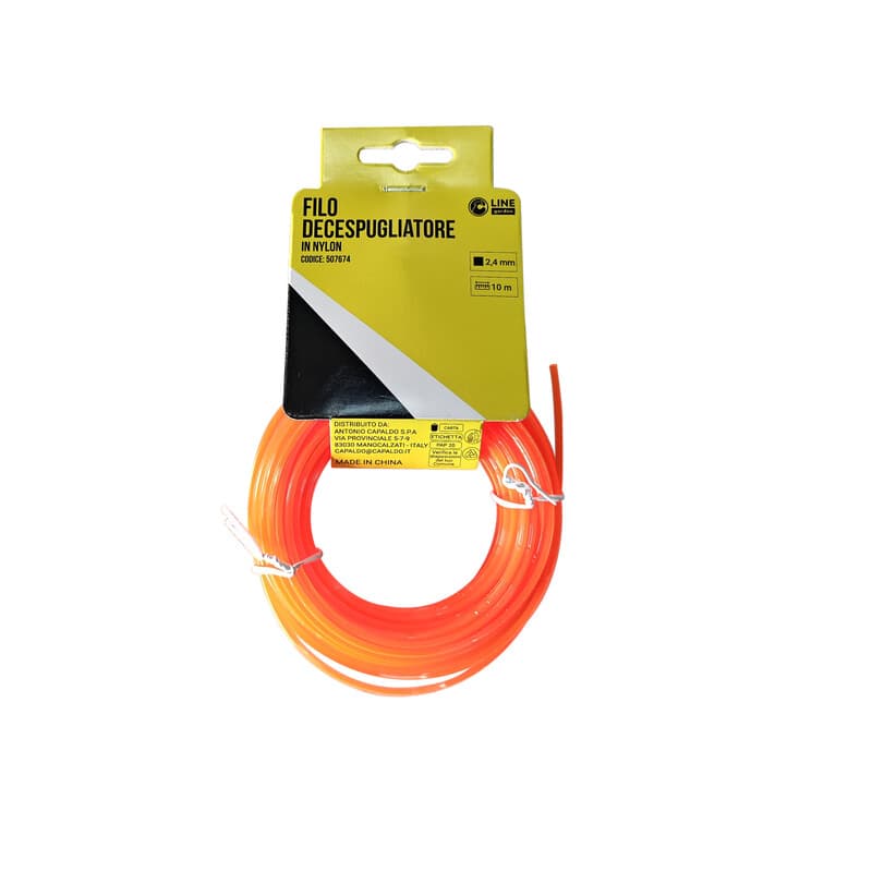 Quadro Orange S MM2.4 x 10MT Filo Decespugliatore - 2