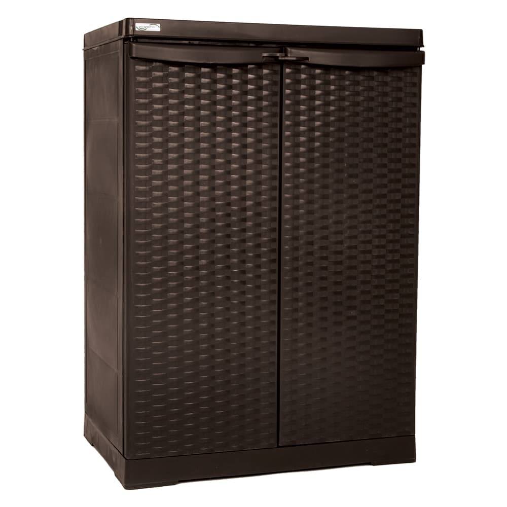 Armadio Basso cm l 65X P 45X H 91 Trioplast Rattan Wenge - 2