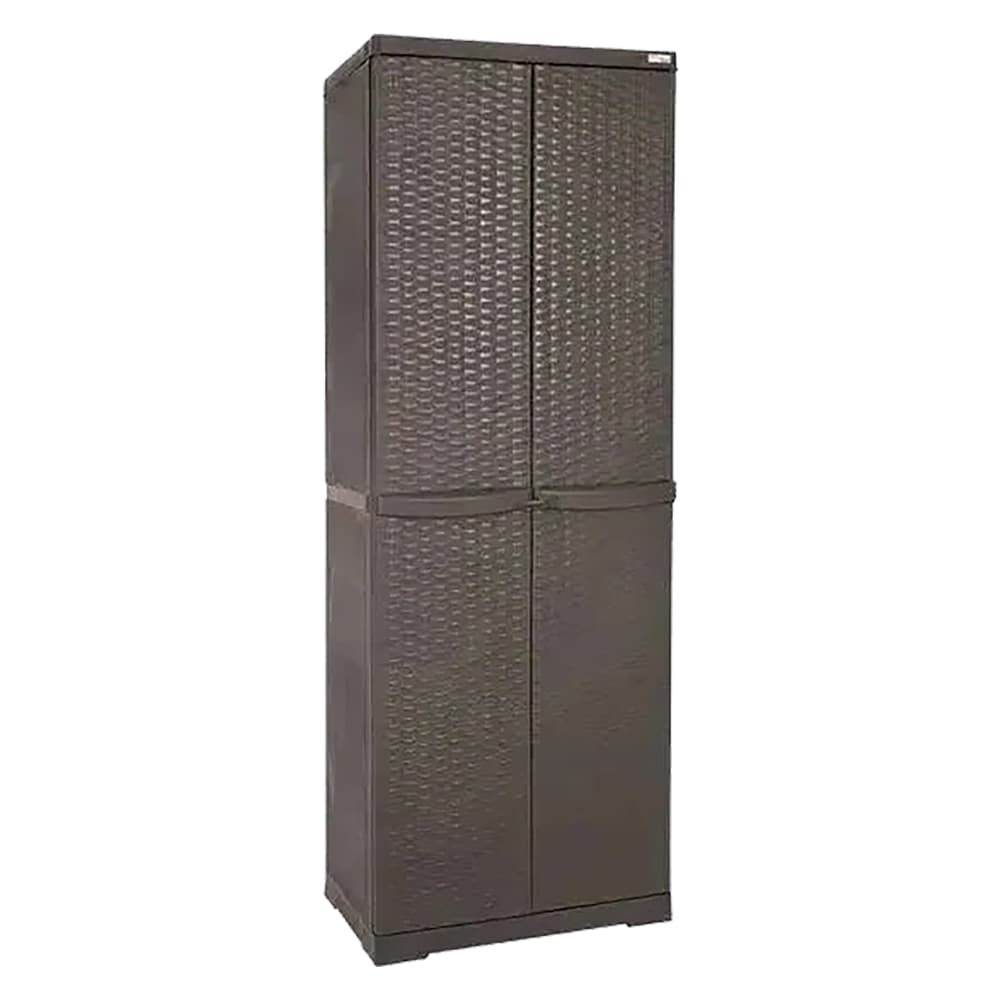 Armadio Alto cm 65X P 45X H 178 Trioplast Rattan Wenge - 2