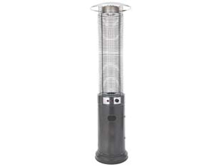 Stufa Patio Glass 13 kW Grigio Scuro Misure Ø 45,5 mm CMX210H. Peso 16 kg - 2