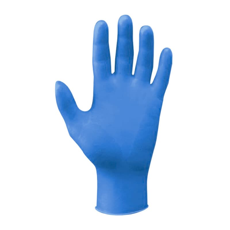 Guanti da Lavoro Nitrile Blu Prof. Cat. Iii Tg. M Bertozzi 1 100 Pezzi - 2