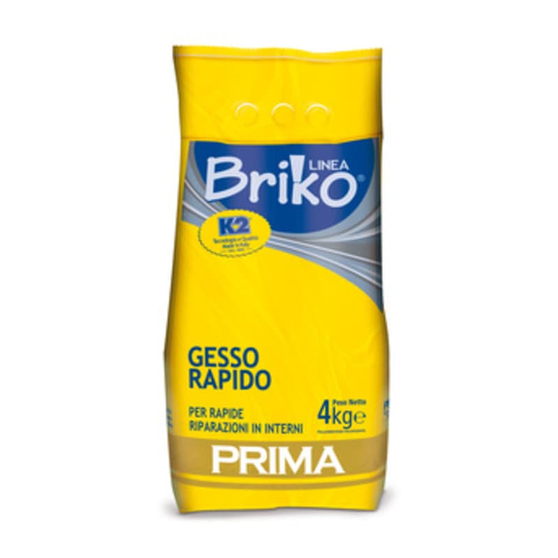 Linea Briko Gesso Rapido da 4 kg 4 Pezzi - 2