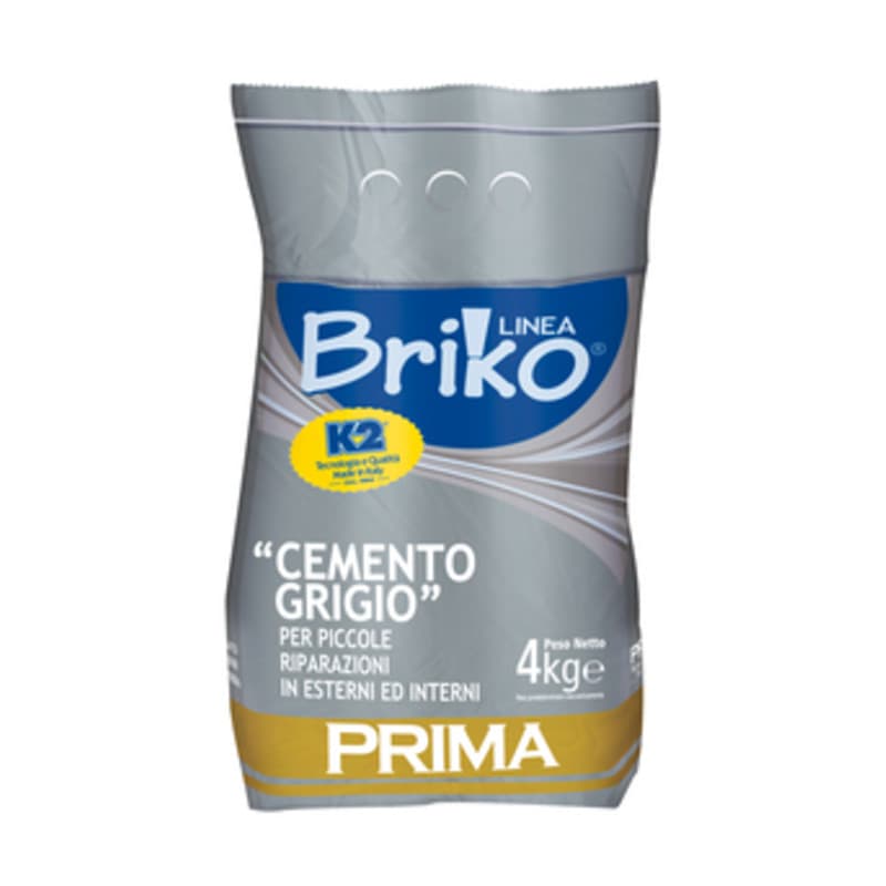 Linea Briko Cemento Grigio da 4 kg 4 Pezzi - 2