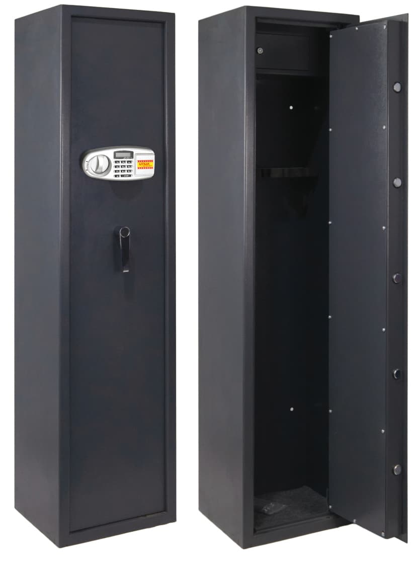 Top Security Armadio Portafucili Elettronico 7 Posti Mm 400 x 280X1480 H - 2