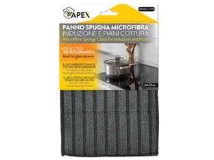 Panno Spugna Microfibra per Induzione e Piani Cottura 24 CMX17 24 Pezzi - 2