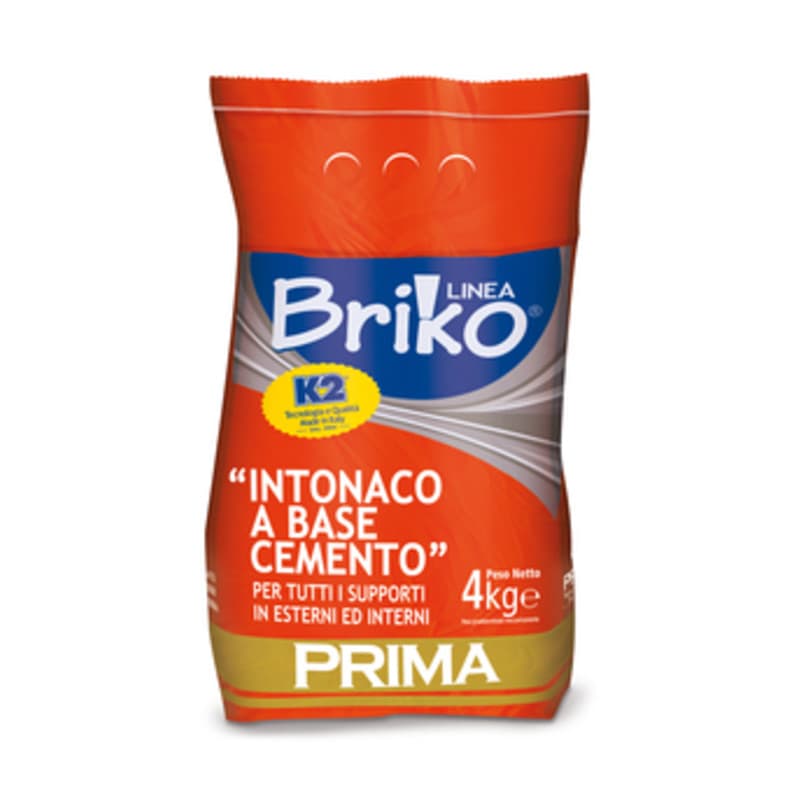 Linea Briko Intonaco Interno Esterno da 4 kg 4 Pezzi - 2