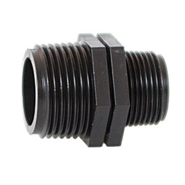 Raccordo Poliprop Nipplo Riduzione 1 x 3/4 50 Pezzi - 2