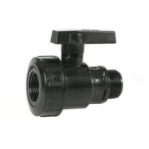 Raccordo Poliprop Valvola a Sfera Mf 1¼ 5 Pezzi - 2