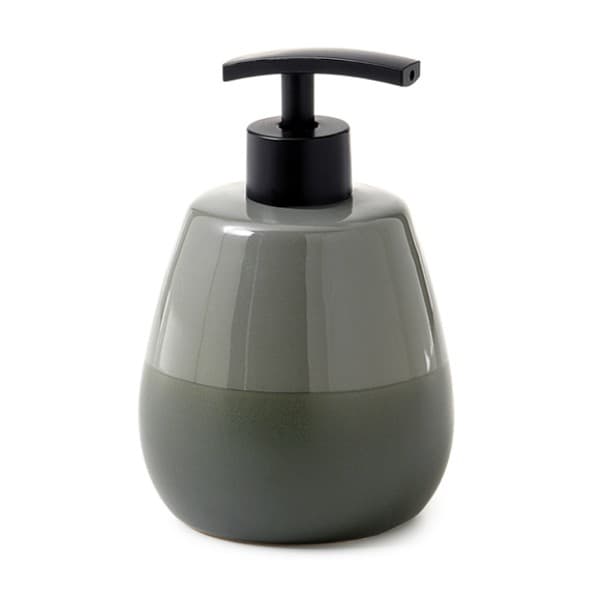 Dosa Sapone da Appoggio in Ceramica Dim. Cm (Lxpxh): 8,7 x 8,7 x 13,9 GDY - 2
