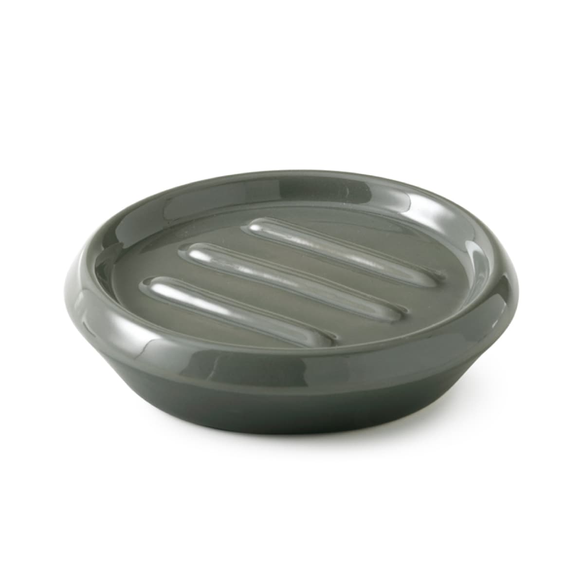 Porta Sapone da Appoggio in Ceramica Dim. Cm (Lxpxh): 12,1 x 12,1 x 3,1 GDY - 2