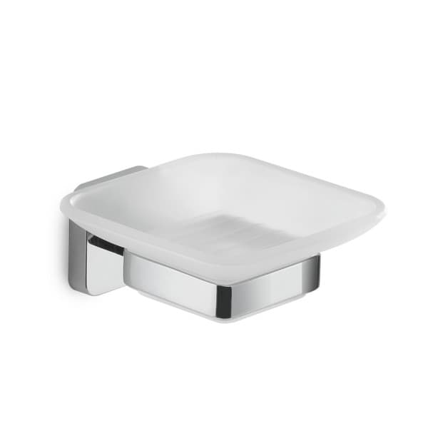 Porta Sapone da Parete in Acciaio INOX Dim. Cm (Lxpxh): 10,3 x 11,6 x 5 GDY - 2