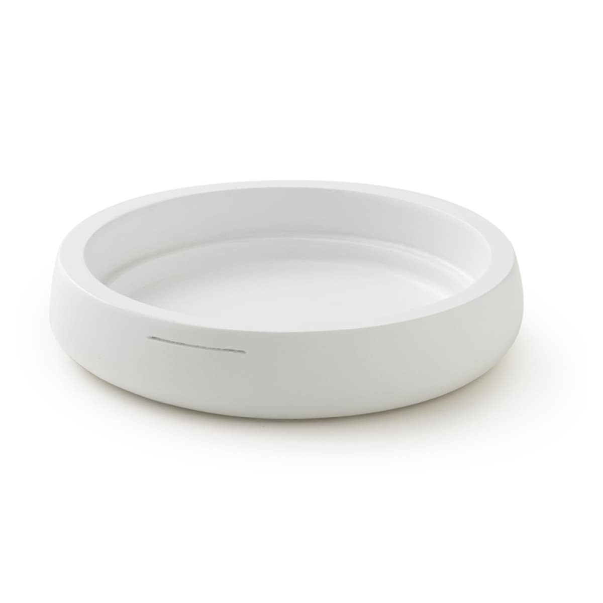 Porta Sapone da Appoggio in Resina Dim. Cm (Lxpxh): 11,3 x 11,3 x 2,26 GDY - 2