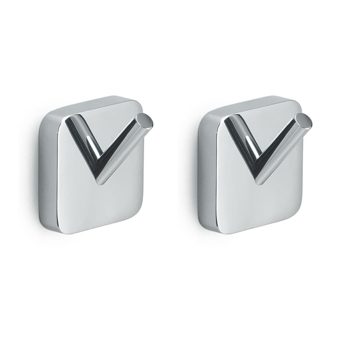 Appendino Doppio da Parete in Acciaio 0IM. Cm (Lxpxh): 4,7 x 3,1 x 4,9 GDY - 2