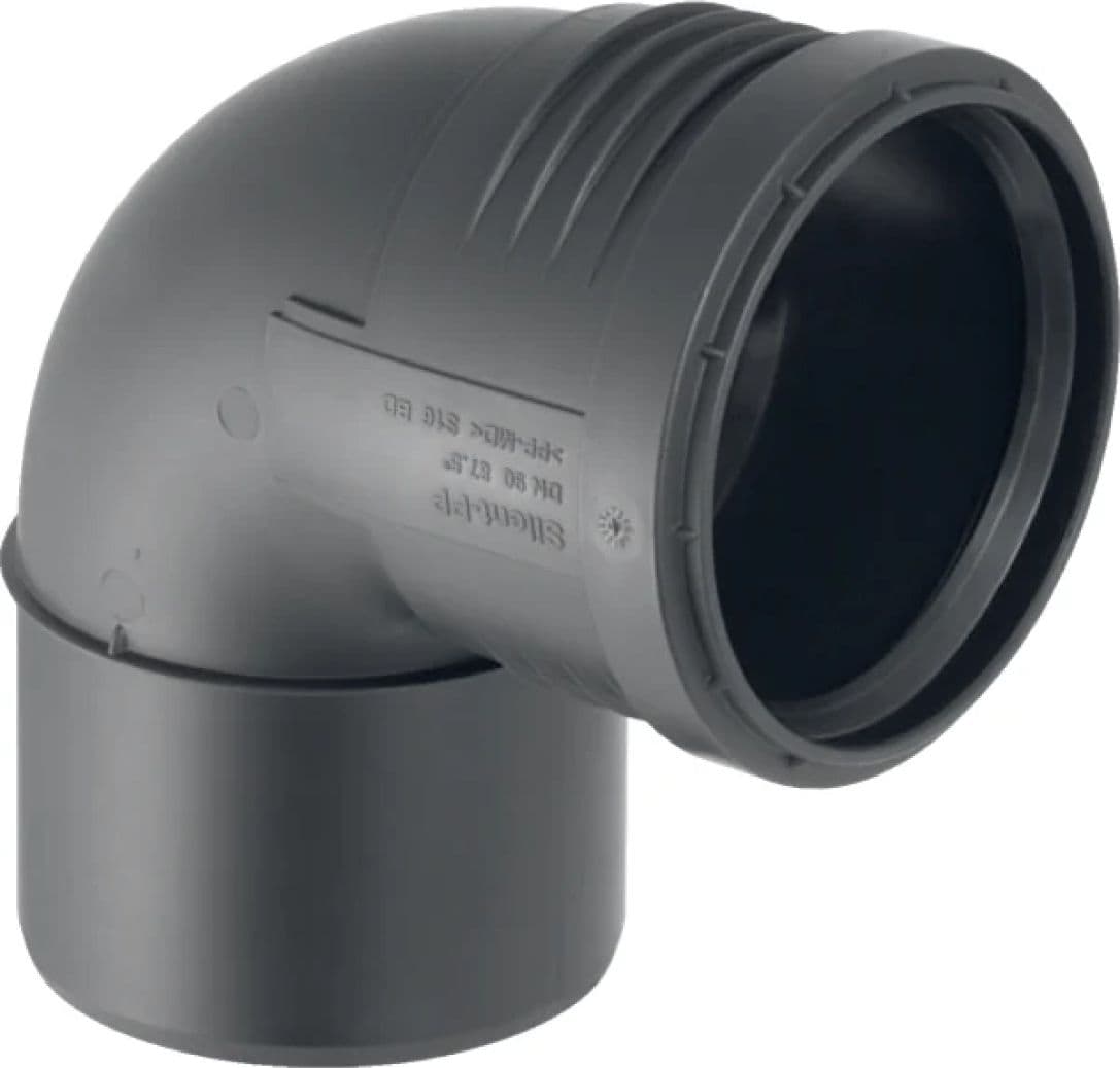 Curva 875 ° ad Innesto in PP con Guarnizione Serie Silent Ø 125 GBR - 2