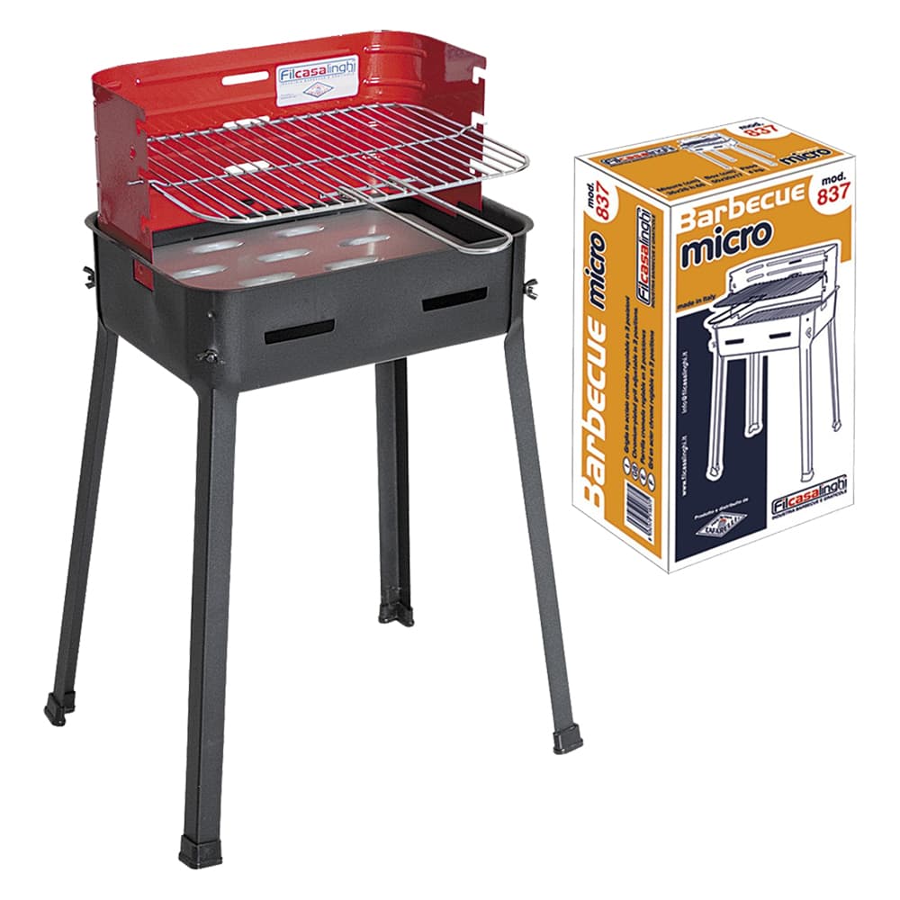Barbecue Rettangolare Filcasalinghi 837 Micro 27 x 37 x 68 cm - 2