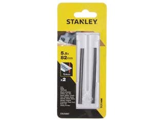 Set 2 Lame per Pialletto KW712 82 mm (STA35007) Stanley - 2