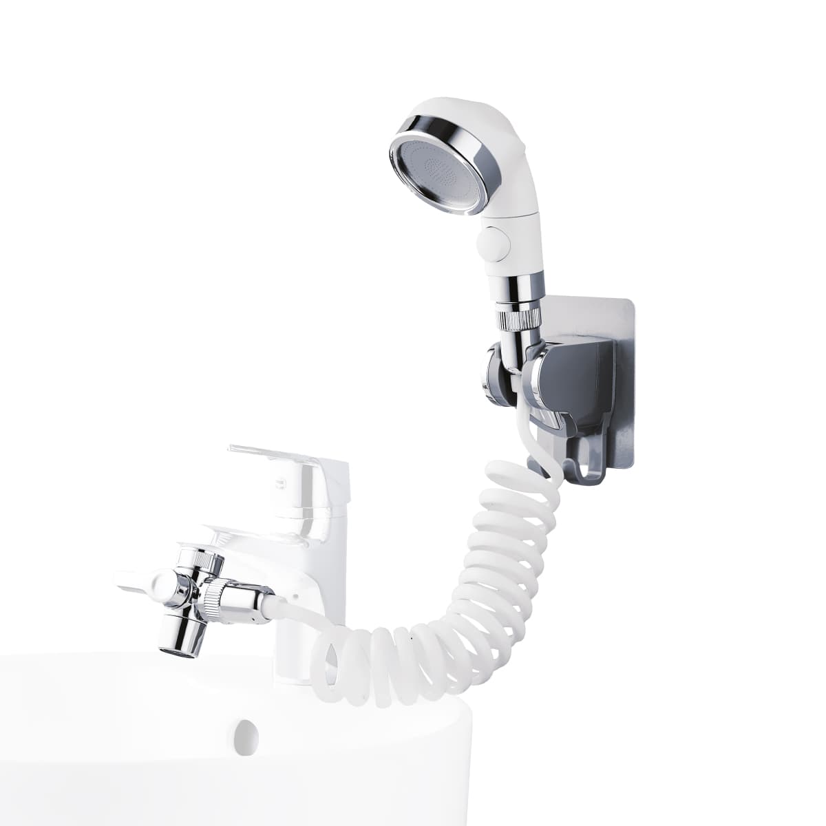 Set Doccetta in ABS per Lavabo Attacco Flessibile ½. Attacco Aeratore AER - 2