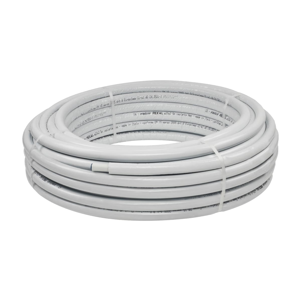 Tubo Multistrato Rivestito Grigio Ø 20 x 2 Spessore Isolamento 6 50 Metri - 2