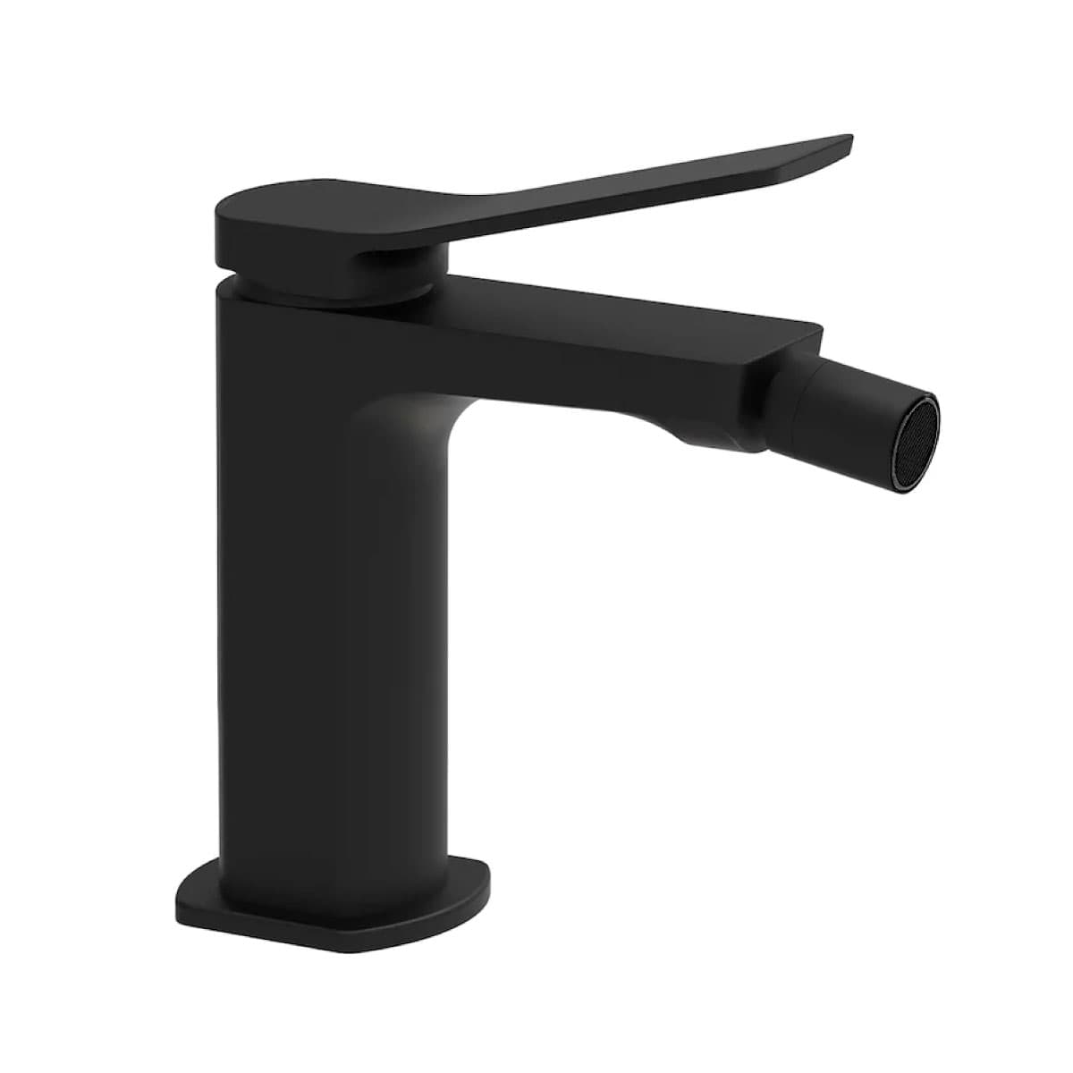 Rubinetto Miscelatore Monocomando Nero Opaco per Bidet Tilt Scarico 1¼ PAF - 2