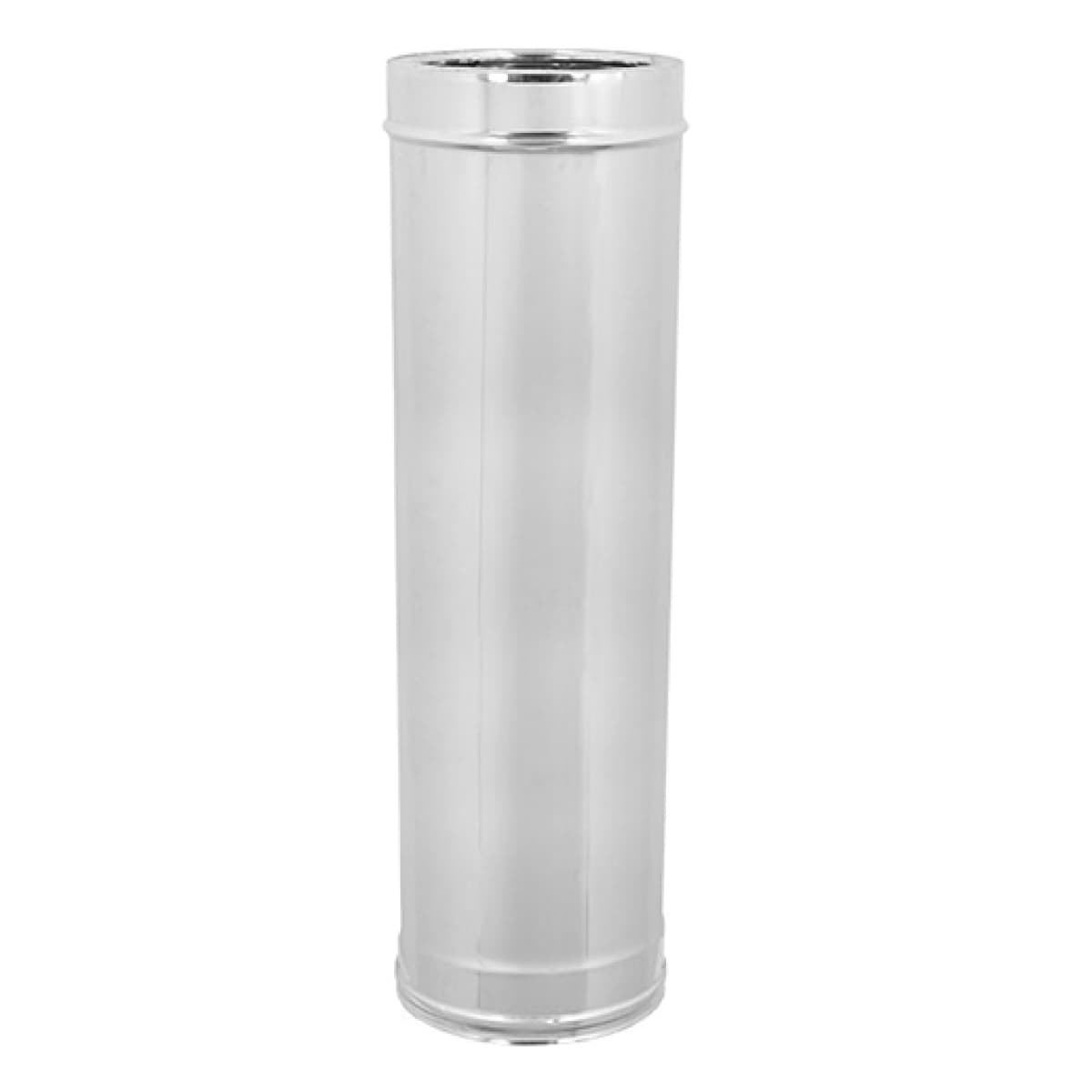 Canna Fumaria Doppia Parete Acciaio INOX AISI 250 Esterno Sp. 0,5 mm EUF - 2