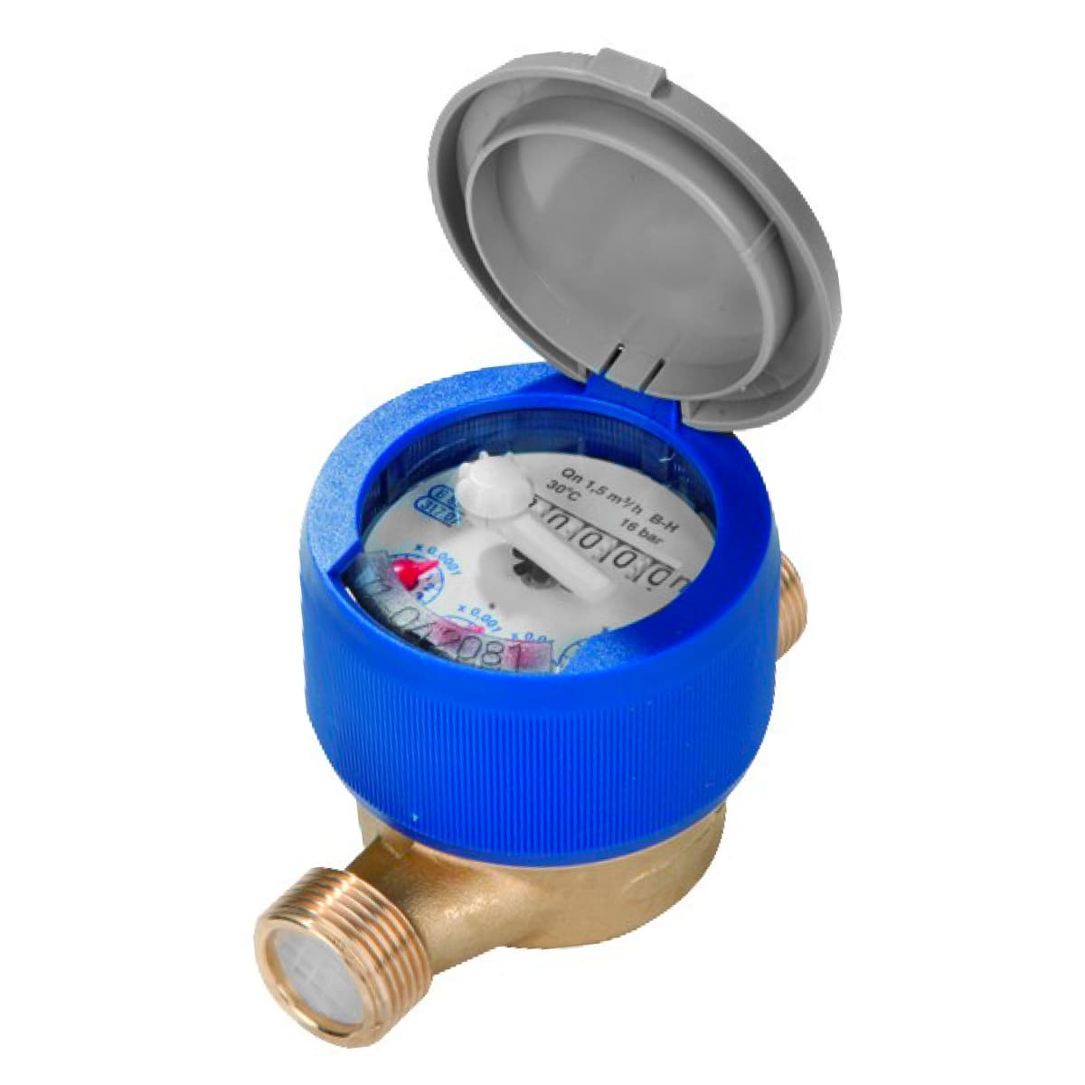 Contatore Acqua Lettura Diretta ¾ Portata Permanente 40 Maschio ³ H GIO - 2