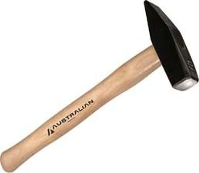 Martello Tedesco con Manico in Legno 100 g Manico 265 mm Australian 3 Pezzi - 2