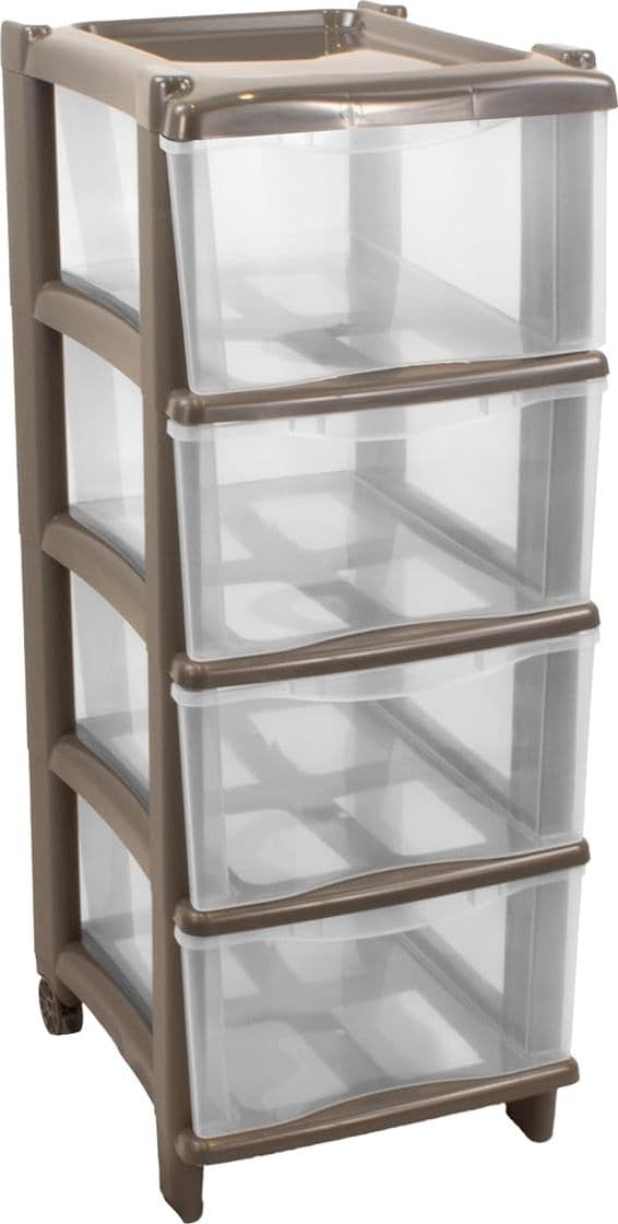 Cassettiera Universale Essential 4 Cassetti 29,5 Gio Style Colore Antracite - 2