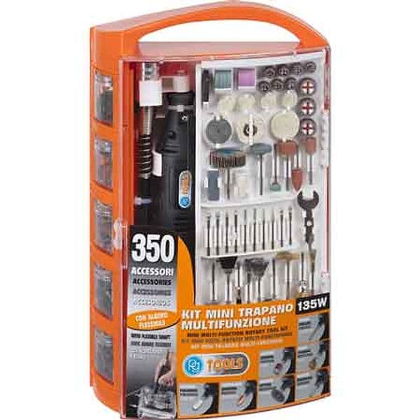 Kit Mini Trapano PG138W 350 Accessori 135 W Pg Professional - 2