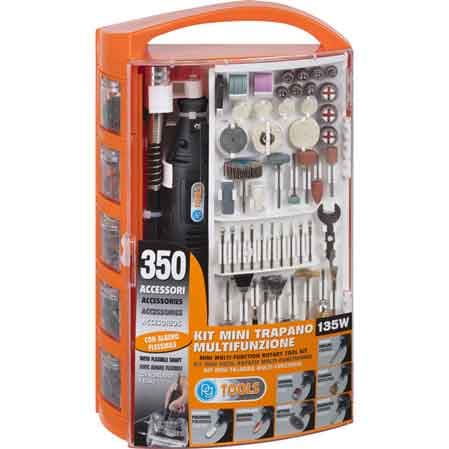 Kit Mini Trapano PG138W 350 Accessori 135 W Pg Professional - 2