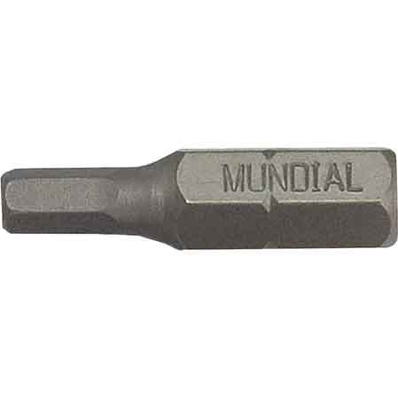 Inserto per Viti Esagono ¼ Mundial 6 mm 12 Pezzi - 2