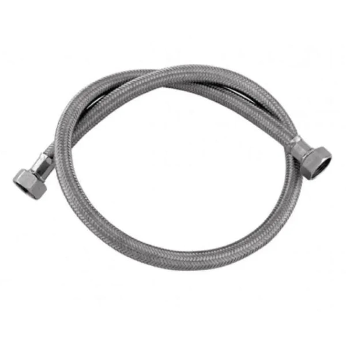 Tubo Carico Lavatrice INOX con Curva Cm 200 - 2
