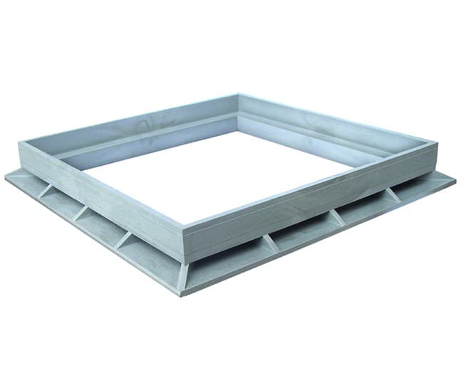 Telaio per Pozzetto in PVC Mm 55 x 55 NICOLL - 2