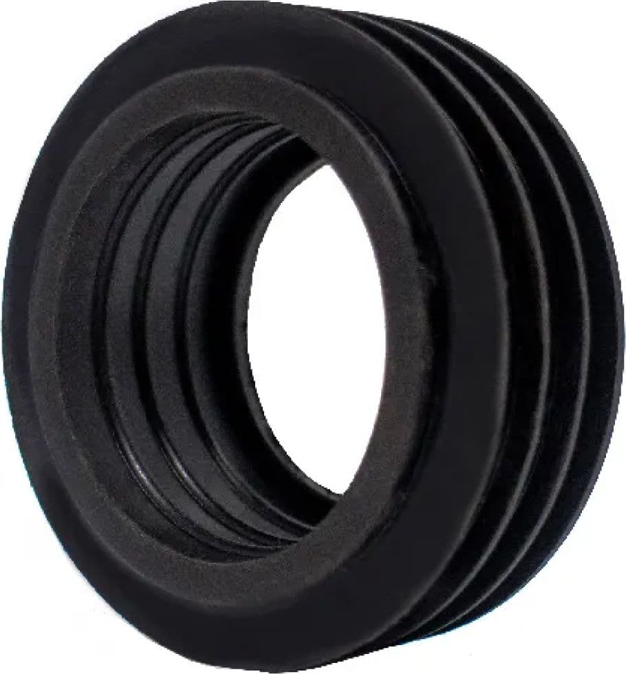 Morsetto in Gomma Nera per WC Ø 60 x 40 Idroweb